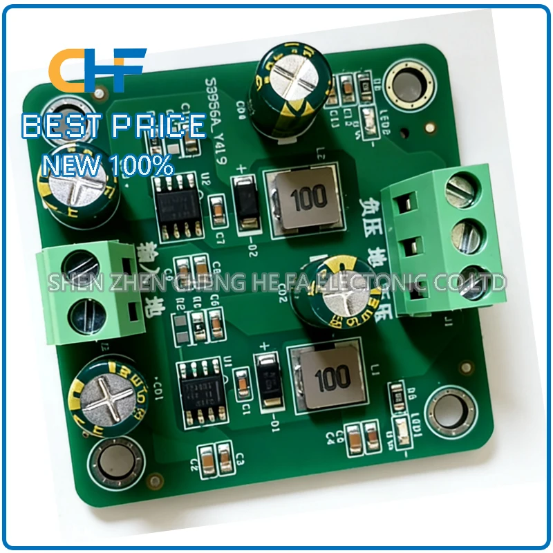 TPS5430 Switching regulated power supply with high current 4V conversion to positive and negative, featuring dual power module