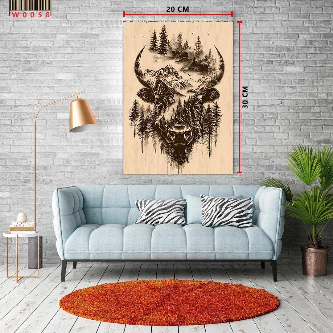 

Magnetic poster no drill, reusable wall art, Nordic style magnetic sticker, custom design available