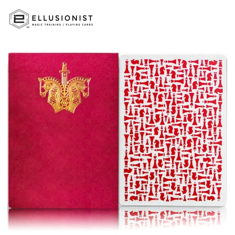 Ellusionist Red Knight Speelkaarten Dek Magische kaartspellen Goocheltrucs voor goochelaar