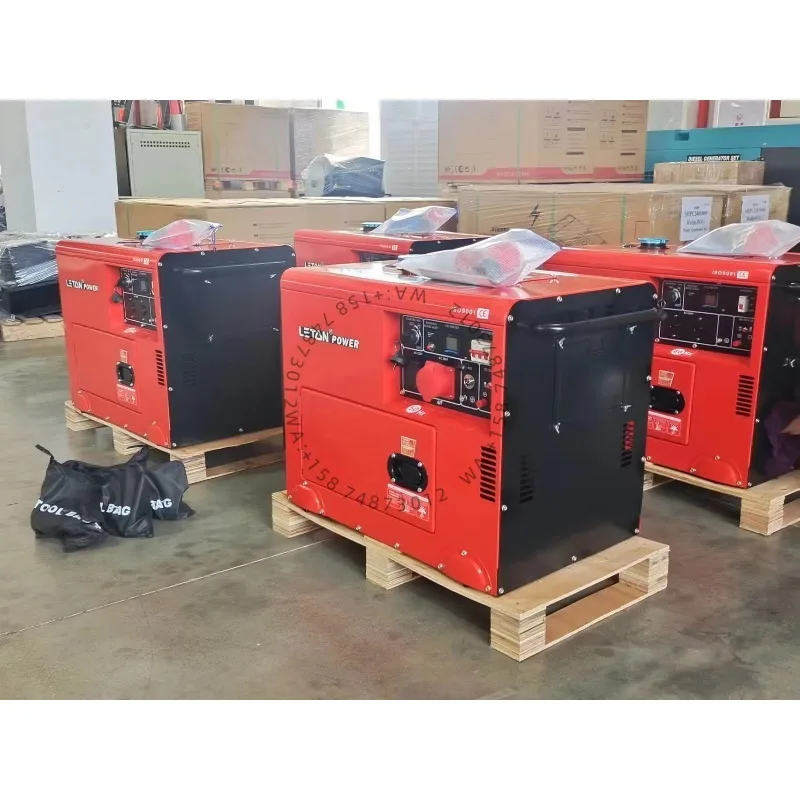 

LETON POWER 5kw Silent Die sel Generator Home Use 5kva 7kva 10kva 10 Kva Electric Generation Small Die sel Generator 10kva