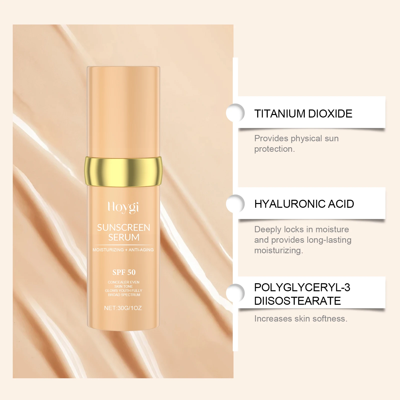 리퀴드 컨실러 파운데이션 Spf 50 썬스크린 다크 서클 블레미쉬 풀 커버리지 하이드레이팅 오일 컨트롤 UV 프로텍트 메이크업 프라이머