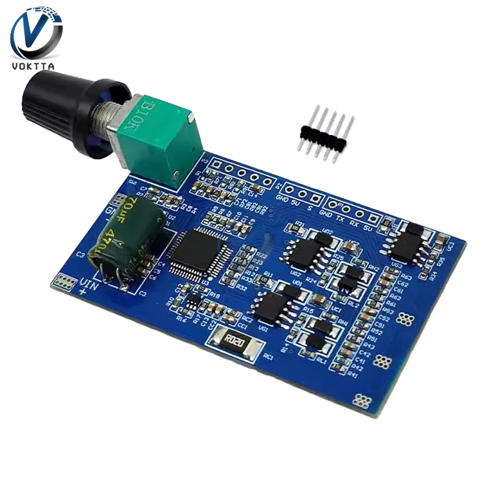 DC 12-30V 10A Brushless DC Motor Driver Controller Board 12V 24V Hall Motor Controller Speed Regulator ESC Module Knob Governor