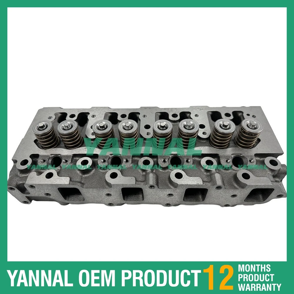 For Yanmar 4TNE84 4D84E 4D84 4TN84 4TN48L cylinder head assembly with valve