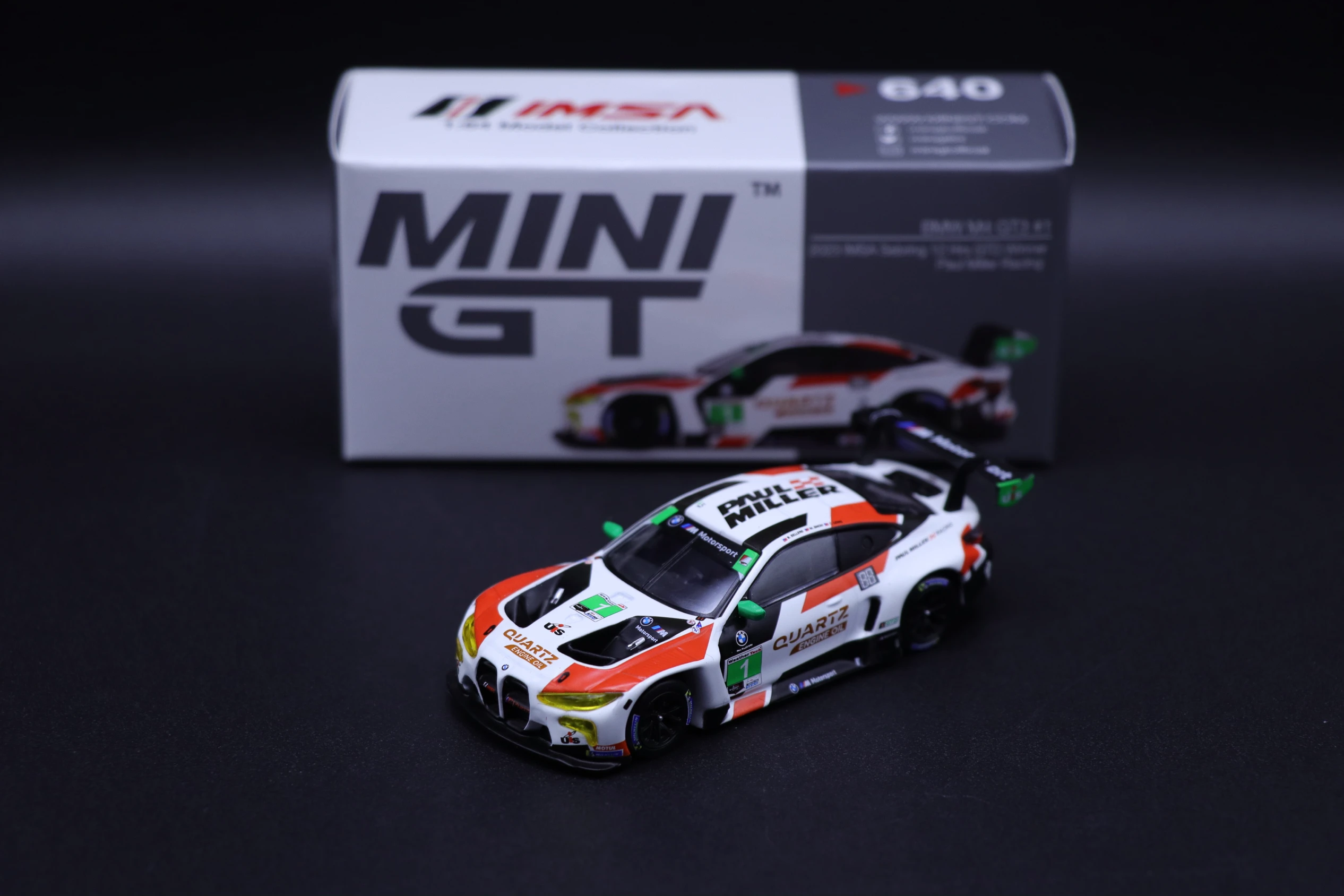 

Мини GT 1/64 #640 M4 GT3 #1 Paul Miller коллекционные модели автомобилей из литого сплава подарок