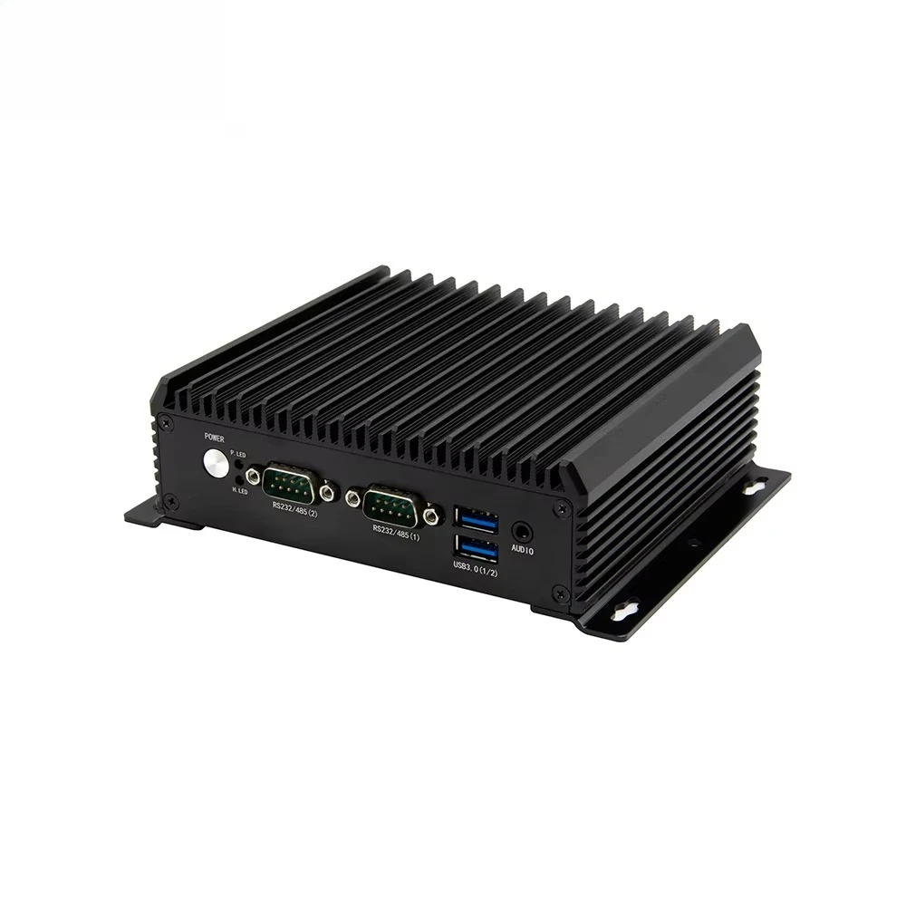 

Fanless Pc J6412 J6426 N6211 Dual LAN Dual COM HD VGA 4K Display Win10 Linux WIFI 4G VESA Industrial Mini PC