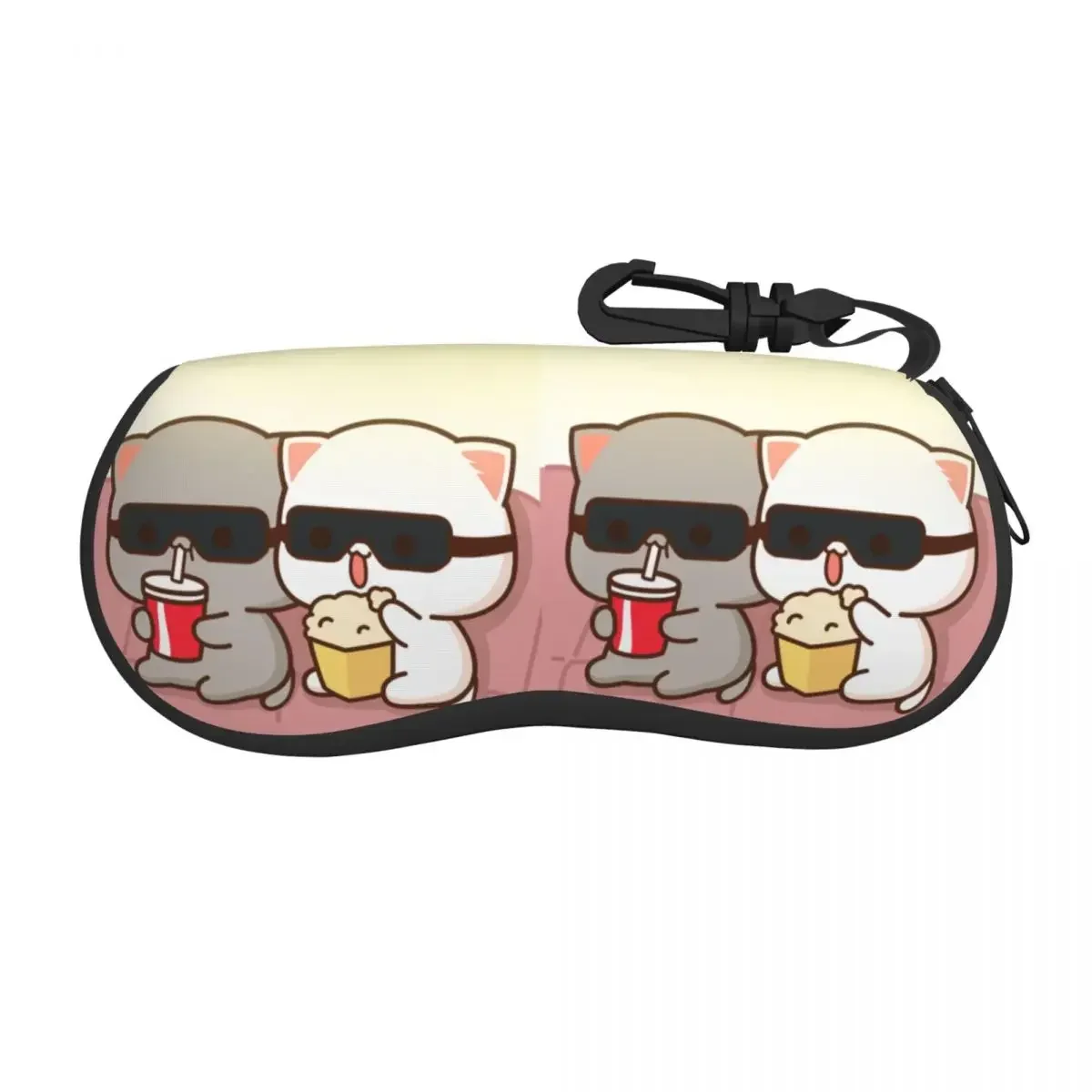 

Персик и Goma Mochi Cat Shell футляр для очков для женщин и мужчин модный футляр для очков коробка для солнцезащитных очков
