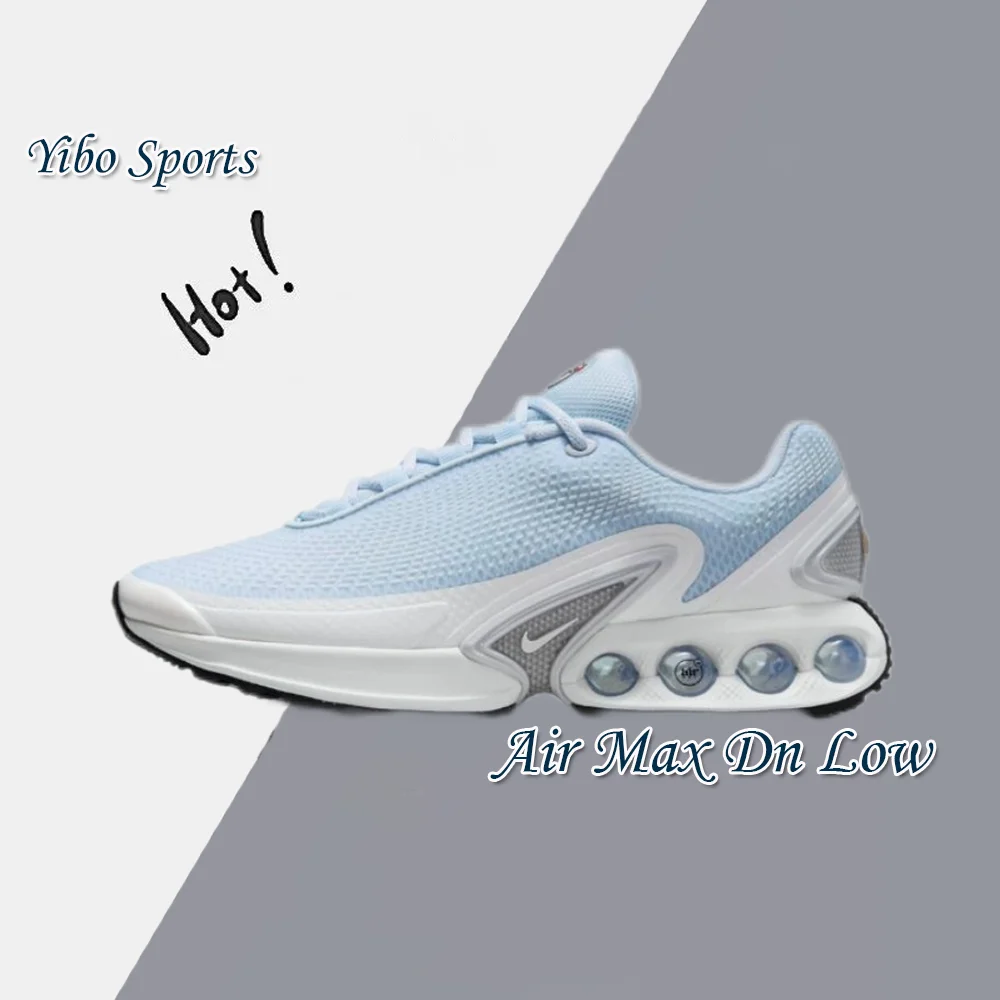 Nike Blue and white colorway Air Max Dn Low Men's and Women's fashion sneakers Fashionable and versatile casual shoes