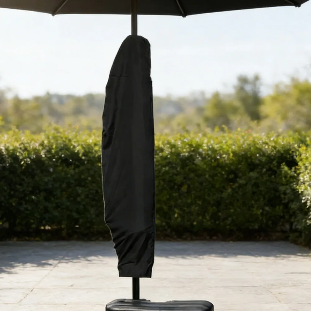 

Outdoor Patio Umbrella Cover 210D Banana Umbrella Cover Dustproof Waterproof Sunproof