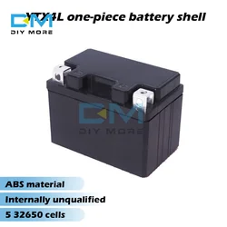 YTX4L 12V4Ah Lithium Battery Case and Holder Special Plastic Box for 18650 Batteries Pack DIY