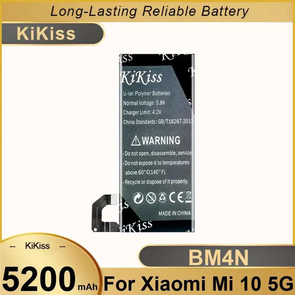 

Lightweight 5200Mah BM4N Mobile Phone Battery For Xiaomi MI 10 5G Xiaomi10