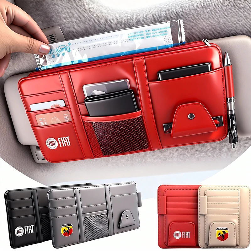 Pu Leather Car Sun … - image