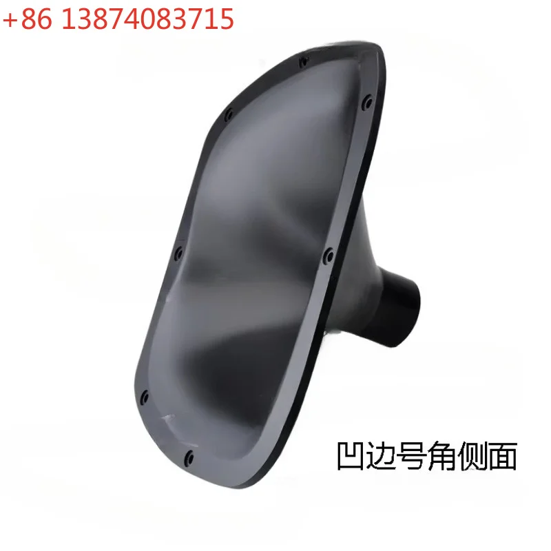44 Core Arc Plastic Horn Screw Mouth Audio Speaker Accessory Concave Edge For 12 Inch 15 Inch Home Appliance Speaker（1 pcs）
