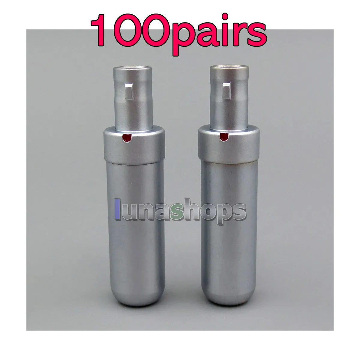 

100pairs 4mm Diameter Male Headphone Plug DIY Earphone Pins For Sennheiser HD800 HD820s HD800s HD820 d1000 LN005327