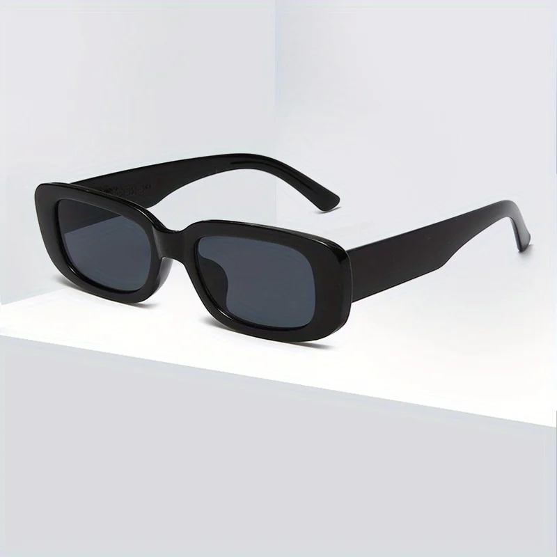 Neue Modische Elliptische Brillen - Kleiner Rahmen Unisex-Brille Europäische und Amerikanische Trendige Eckige Sonnenbrille Vielseitig Einsetzbar – Detail 2