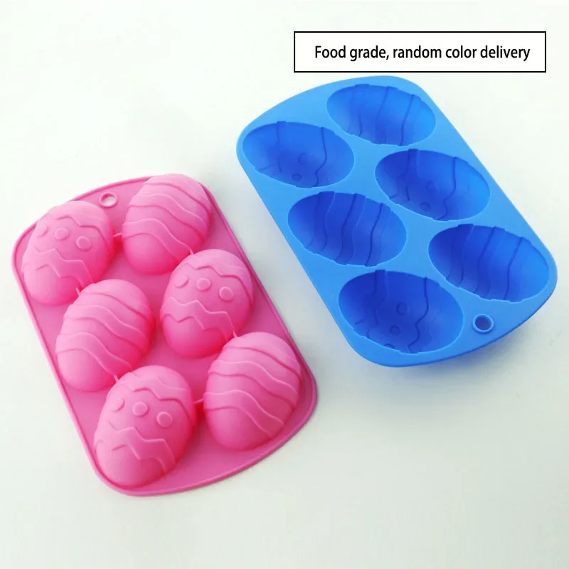 

6 Holes 3D Silicone Soap Mold Soap Making Moulds Supplies Candle Form Resin Craft Home Decor