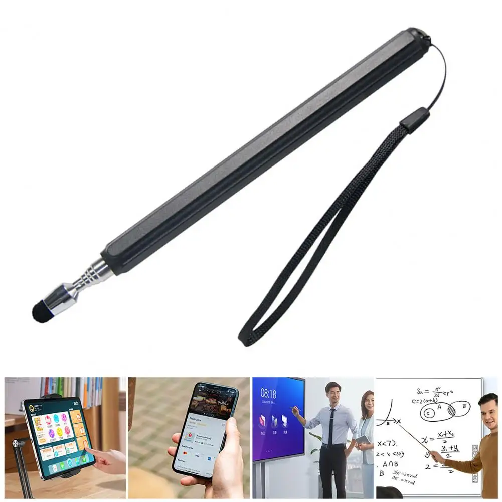 Convenient Hand Pointer Extendable Stable Teaching Stylus Pencil Extendable Pointer  Reusable Stylus Pen School Supplies