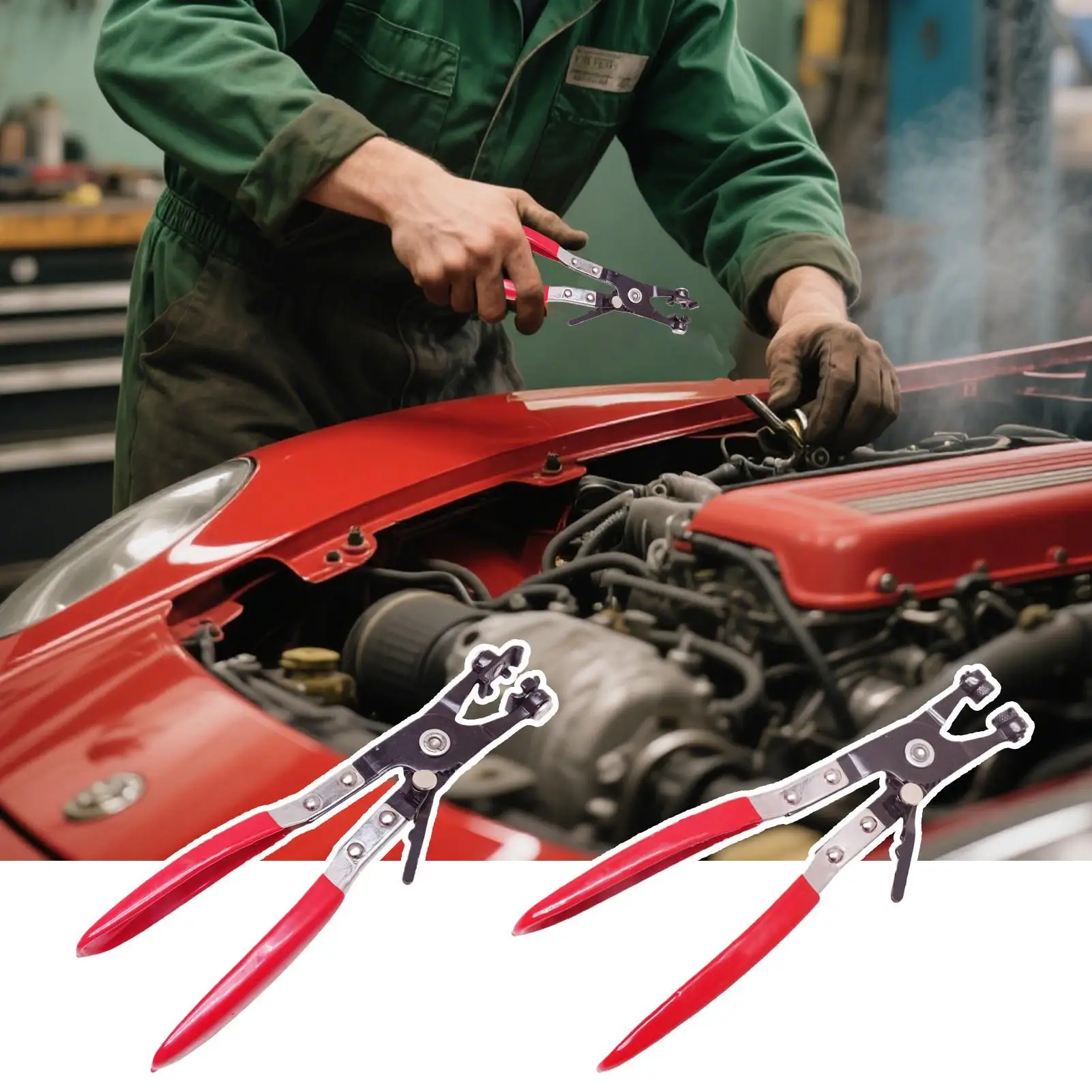 

Плоскогубцы для зажима клемм, автомобильные плоскогубцы прямого типа, инструмент для разъединения шлангов, ремонт автомобиля для теплоизлучающих масляных труб