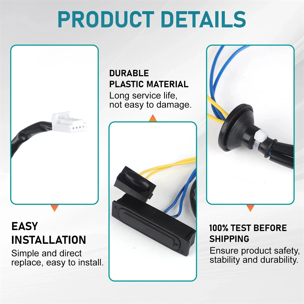 

​Car Tailgate Switch Trunk Lid Opening Button For Nissan Rogue 2.5L 2008-2015 25380-JM00A 25380JM00A Rear Liftgate Switch