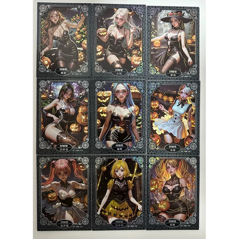 NEW ONE PIECE SJ HWR FNR card Nami Monkey D Luffy Roronoa Zoro Perona Black Maria Kolekcja zabawek chłopiec Urodziny Prezenty świąteczne
