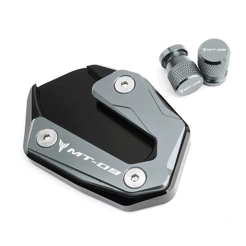 NEW For YAMAHA MT09 MT 09 FZ09 MT09 SP09 SP-09 2014 - 2025 2026 Motorcycle CNC Kickstand Side Stand Extension Enlarger Plate