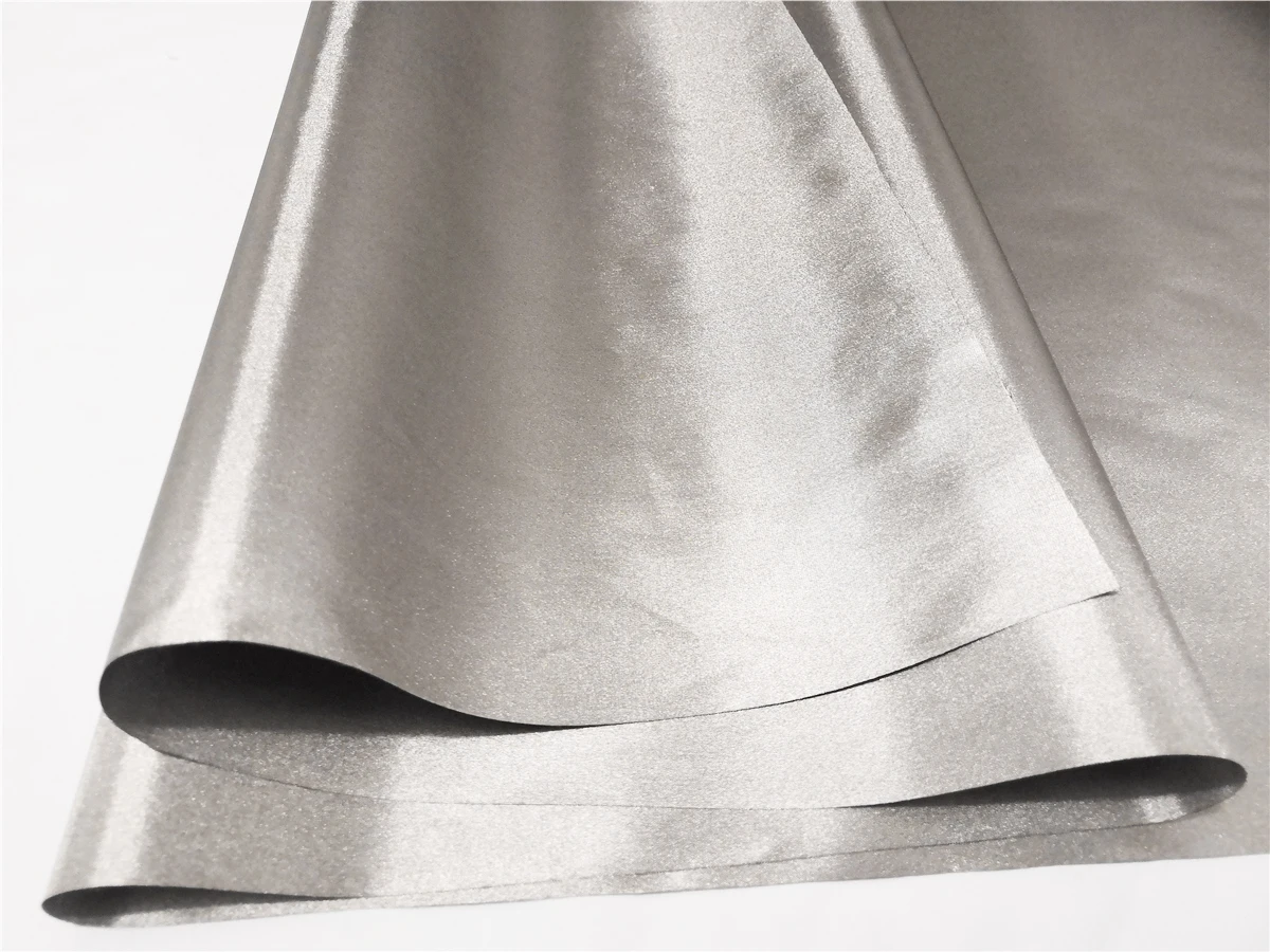 Soft Metallic Copper Fabric Preventing from RFID and Reducing EMF Identity Theft Blocker Anti-radiation Faraday Cloth