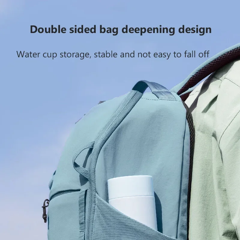 Xiaomi Mijia zaino da alpinismo all\'aperto per uomo e donna zaino da ciclismo leggero borsa sportiva per il Fitness zaino da viaggio per il tempo