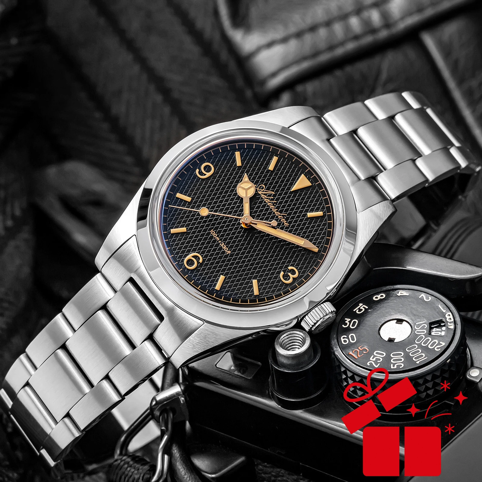 

ADDIESDIVE 2025 НОВЫЕ часы для мужчин, нержавеющая сталь 316L, 10 бар, светящиеся для дайвинга AD2096, роскошный подарок, кварцевые наручные часы reloj hombre