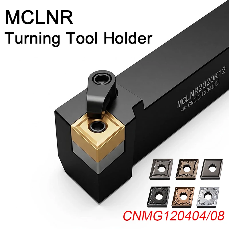

MCLNR MCLNL CNMG12 Hard alloy Cutting Tool holder MCLNR1616 MCLNR2020 MCLNR2525 MCLNR3232 CNMG CNC Lathe Tool Holder