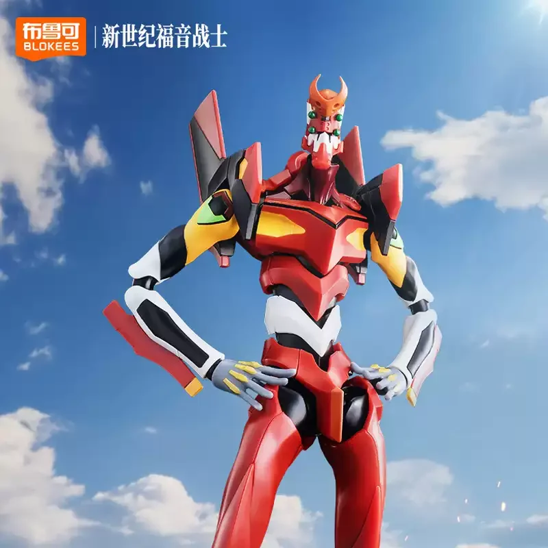 Blokees Legend Version EVA-02 Neon Genesis Evangelion Assemble Model Movable Joint Anime Action Figure Collectible Ornament Gift