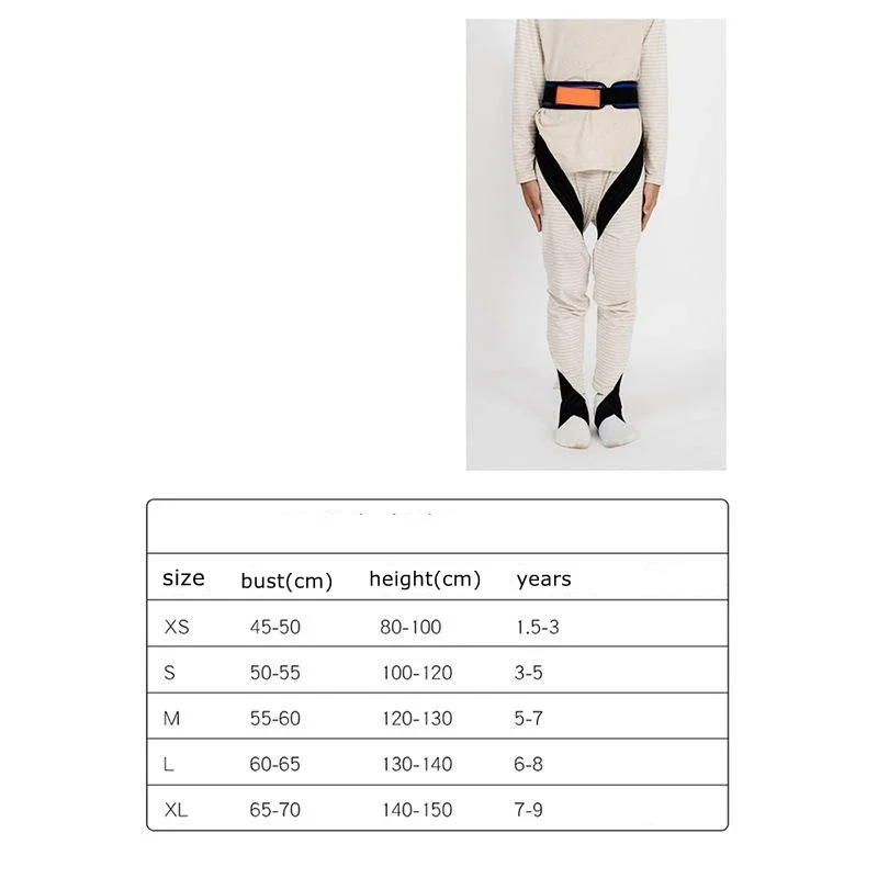 Children Pigeon Toe Foot Corrector Legs Shape Splay Footed Correction Strap Walking Internal Rotation Straight Leg Belt