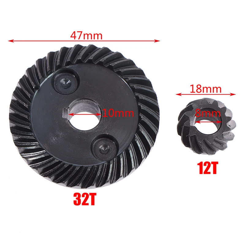 1Pcs Metal Spiral Bevel Gear Set For Makita 9523 Angle Sander Angle Grinder