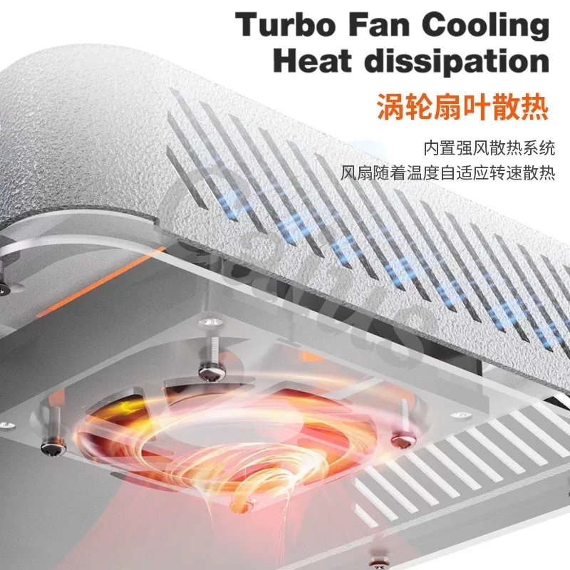 Kit di calore meccanico Separatore di riscaldamento intelligente per IPhone X-16PM Scheda madre Strato Face ID Riparazione Modello di stagno Stazione di saldatura