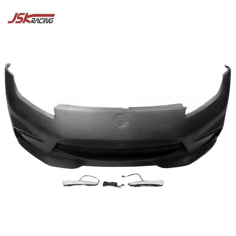 

Стекловолоконный передний бампер для Nissan 370Z Z34 2009-2017 годов, модернизация в стиле Nismo