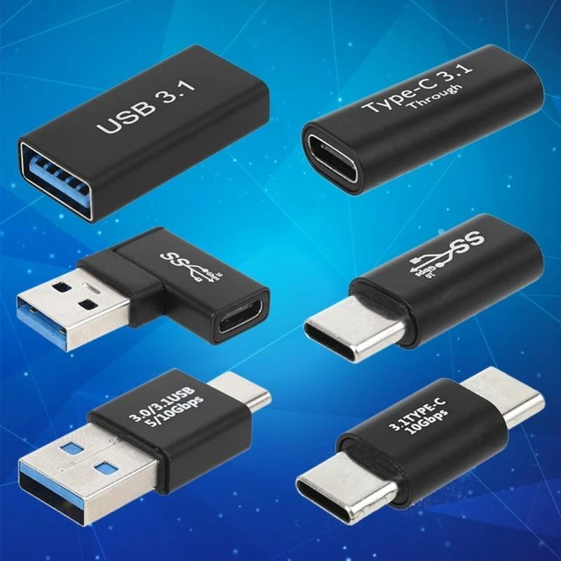 W89C 타입 C ~ USB OTG 어댑터 USB C 여성 USB 남성 데이터 변환기 USBC 커넥터에 적합합니다.