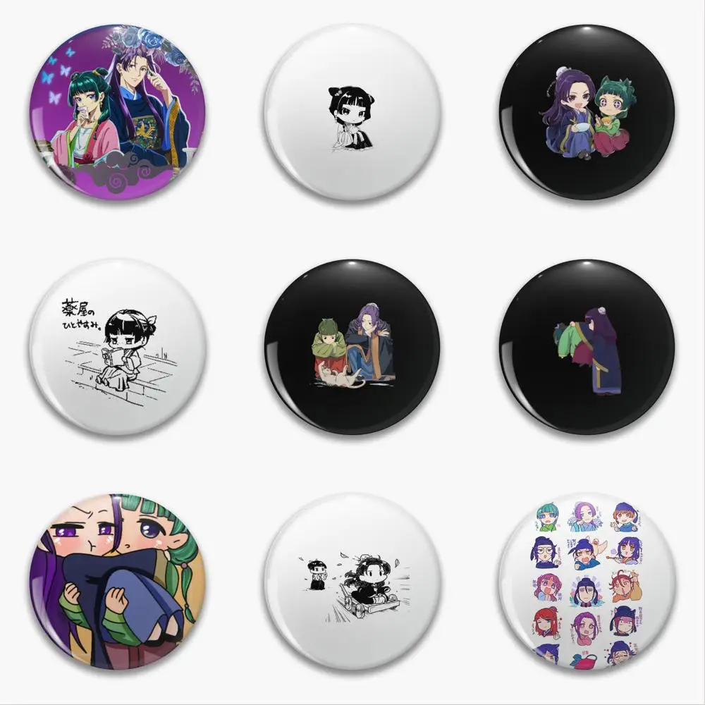 The Apothecary Diaries Anime Brooch Bag Clothing Hat Badge Accessories Jewelry Gifts