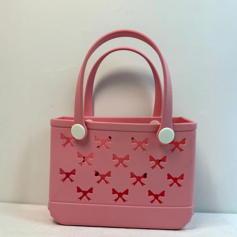 New European, American, Southeast Asian Bow EVA Beach Bag EVA Cave Bag Children's Small Bag EVA Bag Travel Bag