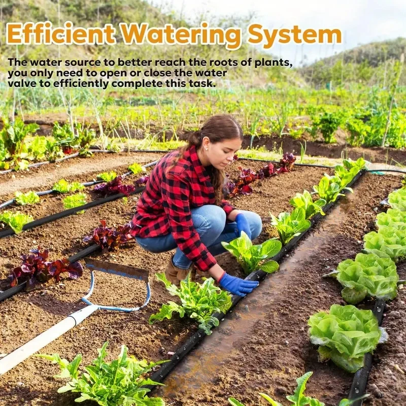 50-foot flat water heating - Super efficient drip irrigation system for precise irrigation, unmatched water conservation, and du