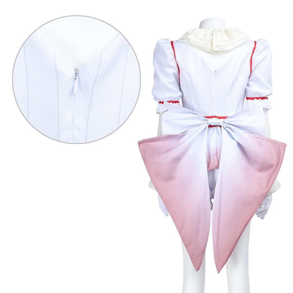 Scary Clown Penny Cosplay Wise Fantasy Clothing Movie Terrifier 2 Women Costume Disguise Halloween Adult Female Party Outfits view 3