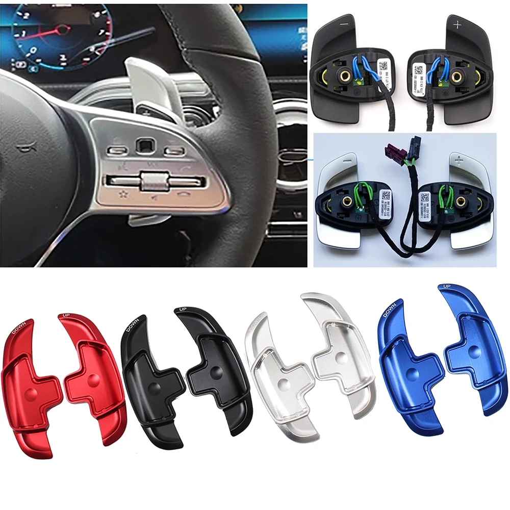 

Удлинитель переключения передач на руле для Mercedes Benz A/G Class 2019-2022, C/CLS GLA/GLC/GLE/S GLS E/SL/SLC 2017-2021