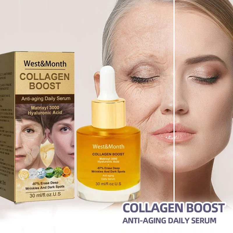 

Collagen Anti-Wrinkle Essence Moisturizing Fade Spots Freckle remove Fine Line Lift Firming Anti-aging Repair Skin Barrier serum