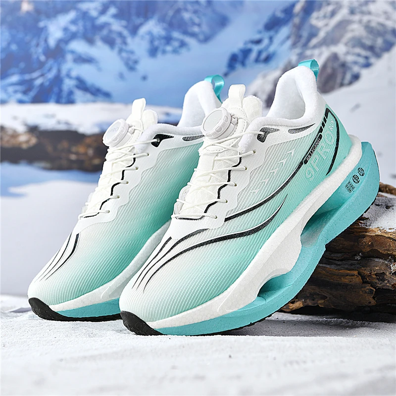 

Bicycle professional riding shoes four season breathable unisex anti slip wear-resistant comfortable cotton-padded cycling shoes