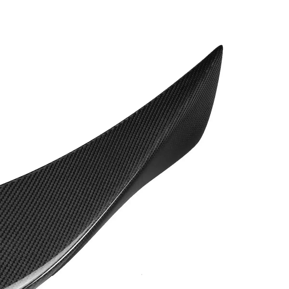 Highkick Duckbill Real Carbon Fiber Car Rear Trunk Wing Lid Big Extension For INFINITI Q50 2014-2019 Rear Wing Spoiler Body Kit