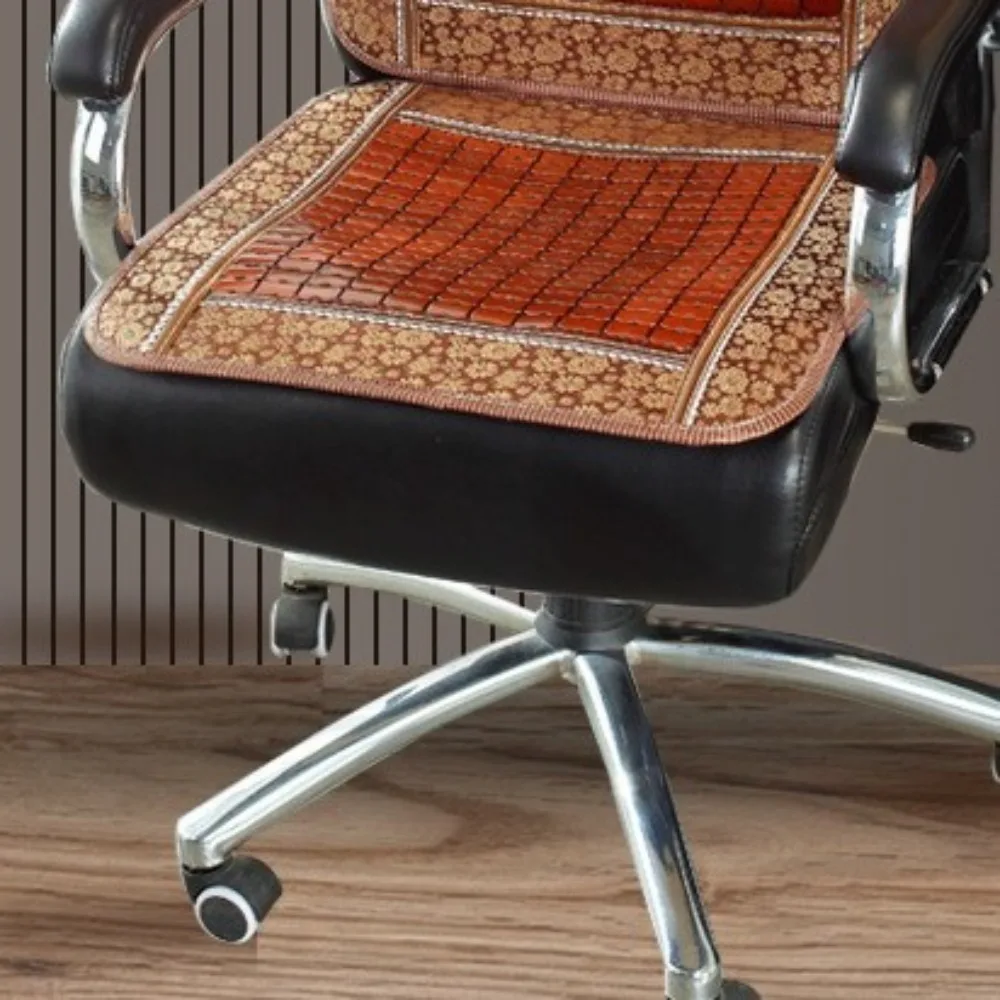 Modern Bamboo Summer Cool Mat Square Not Touching Salon Cushion Foldable Comfortable Dining Table Mat Office