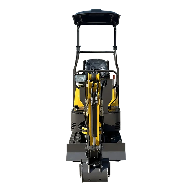 

0.6T small hydraulic excavator compact track excavator used for digging in small spaces family gardens and farms