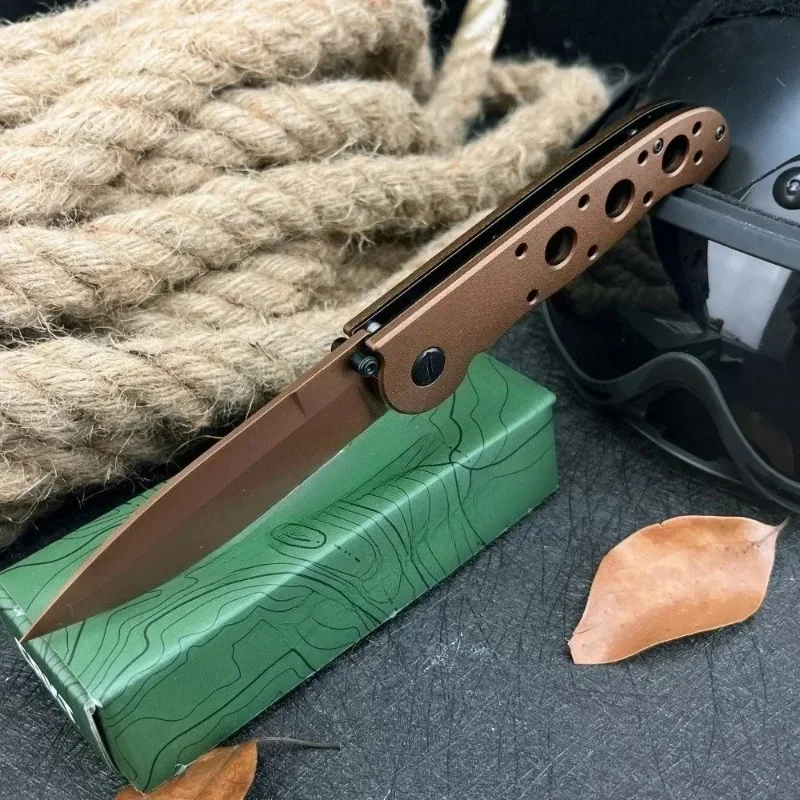 

CR M16 sharp D2 blade portable hunting rescue survival camping knife EDC Expedition outdoor Utility knife men's favorite