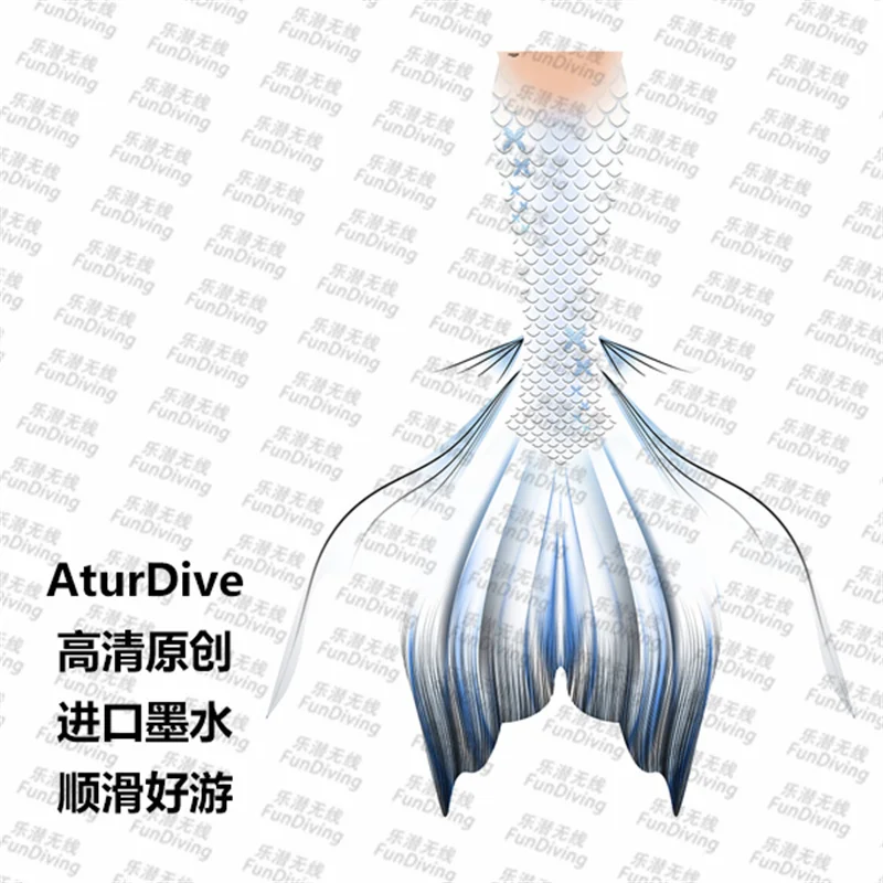 Adult Children Mermaid Fishtail Swimsuit Beach Bikini Photography Oceanarium Performance Fish Scale Swimsuit