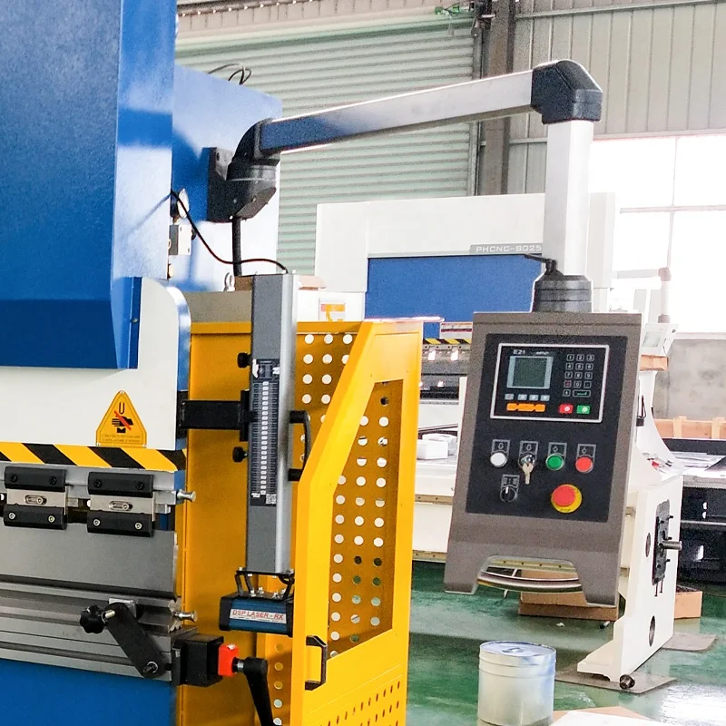 Hot Sale High Quality Panel Semi Auto Bending Machine 80T2500mm NC Press Brake E21 Control System Bending Machine