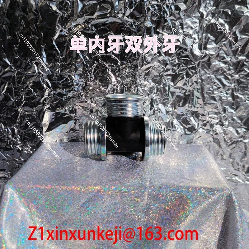 Metal Tee Connector, Gas Mask Accessories, Airway Docking Connector