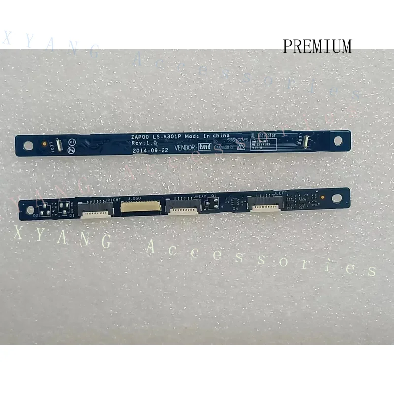 N+ New Status LED Board ZAP00 LS‑A301P for Dell Alienware 13 R2 M13X R2 Light Daughterboard