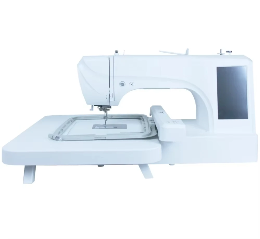 Home Computerized Household Embroidery Machine 7 LCD Touch Screen Commercial Domestic Sewing Machine Custom Pattern